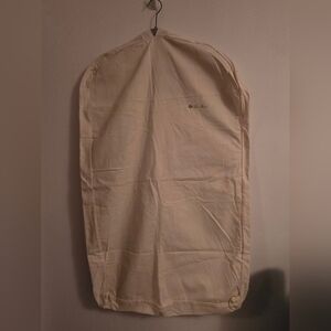 Loro Piana Beige Canvas Garment Bag Travel Closet Storage 38” x 22”